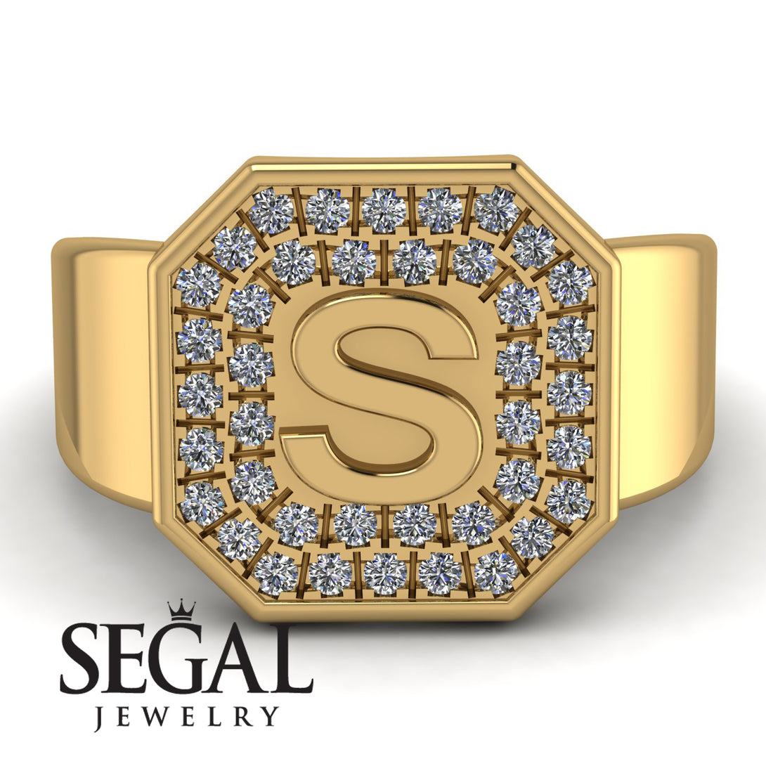 Personalized Signature Diamond Ring - Emersyn No. 1