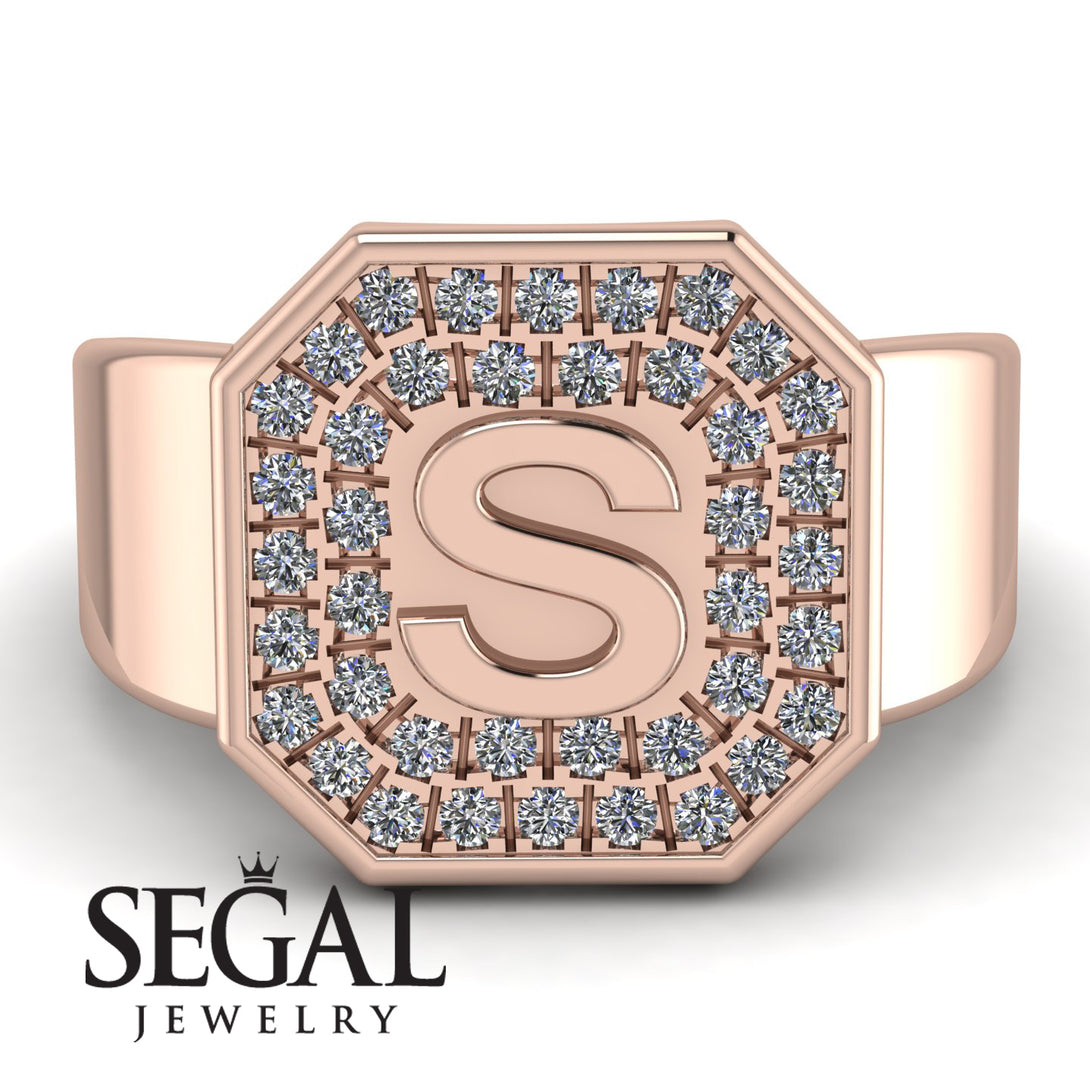 Personalized Signature Diamond Ring - Emersyn No. 2