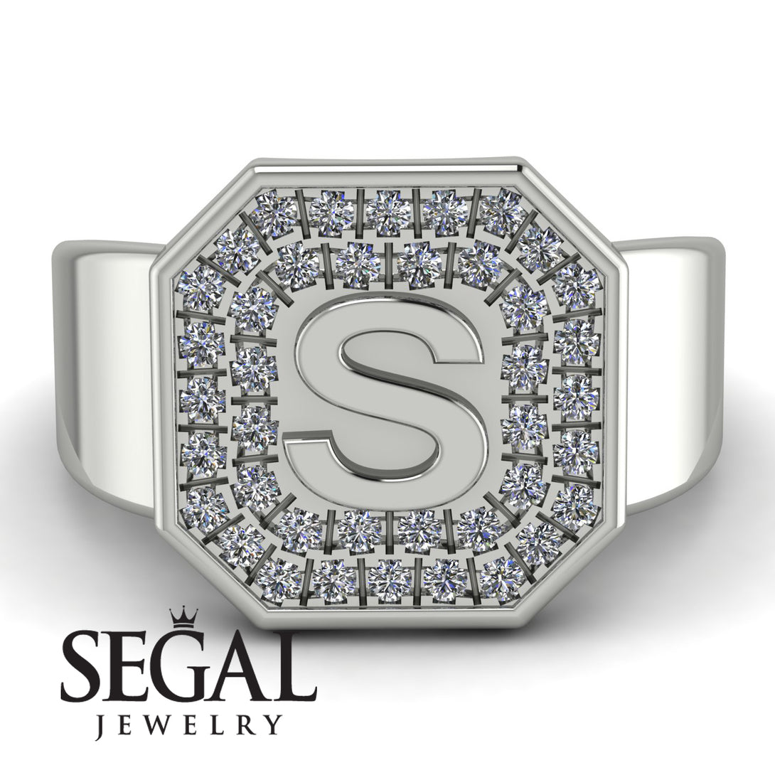 Personalized Signature Diamond Ring - Emersyn No. 3