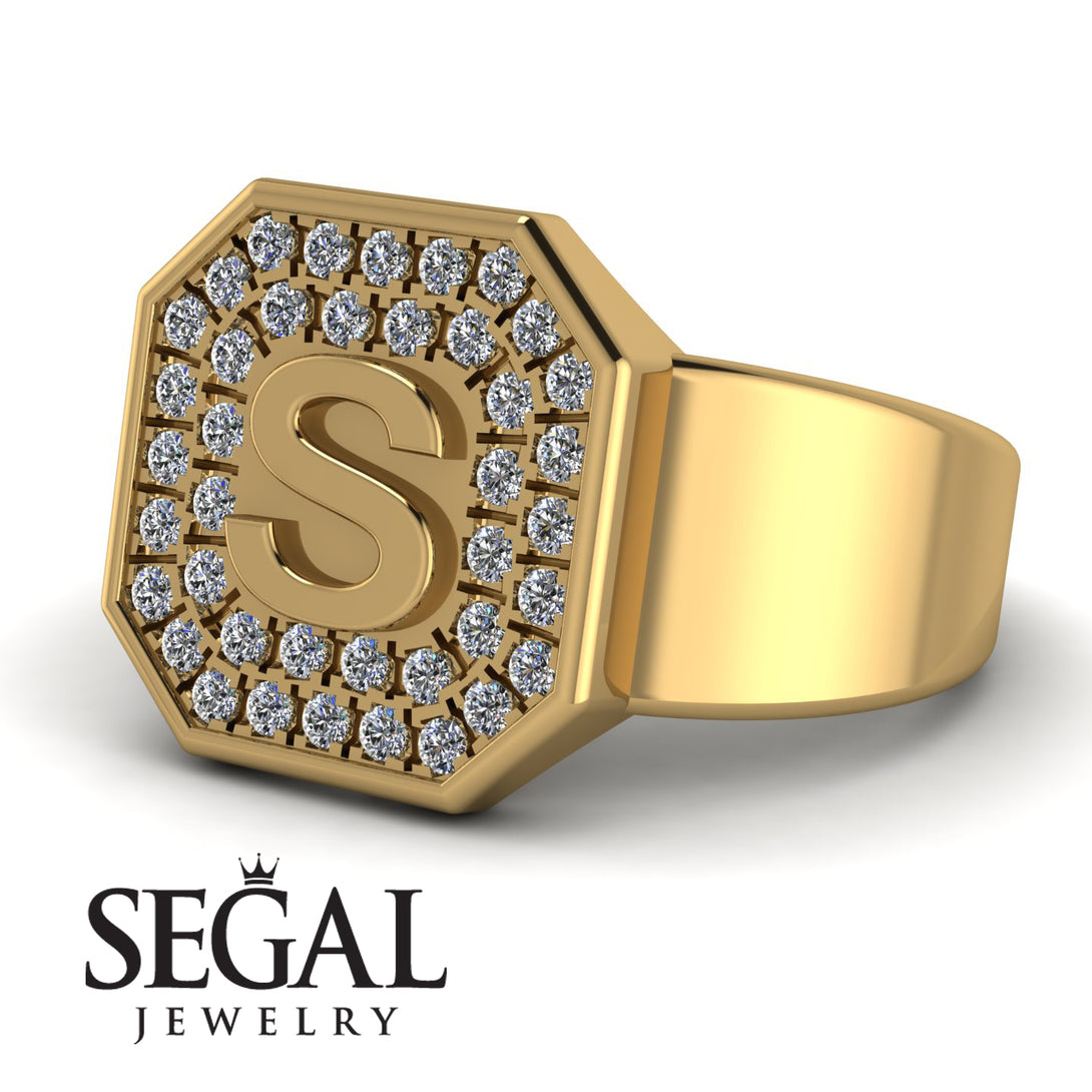 Personalized Signature Diamond Ring - Emersyn No. 1