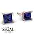 Princess Cut Stud Earrings - Kenia No. 14