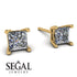 Princess Cut Stud Earrings - Kenia No. 1 image 6