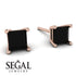 Princess Cut Stud Earrings - Kenia No. 8