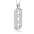 Razor Blade Men Diamond Pendant - Eric No. 3