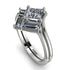Stacking Princess Diamond Ring - Elise No. 3