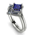 Stacking Princess Sapphire Ring - Elise No. 15