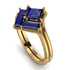 Stacking Princess Sapphire Ring - Elise No. 73
