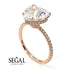 Heart Shape Diamond Ring - Noelle No. 2