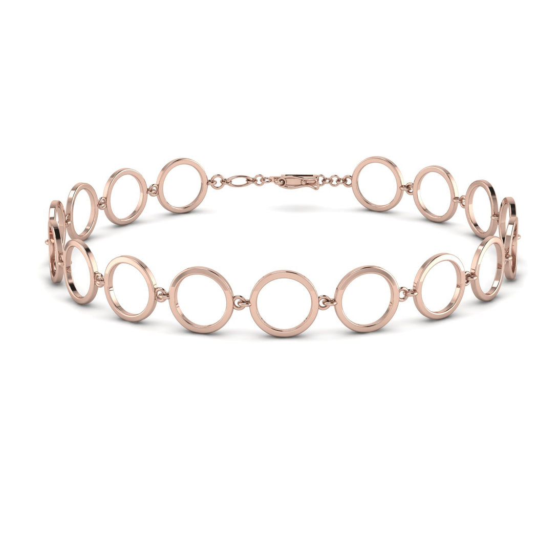 Round Gold Bracelet - Louisa No. 2