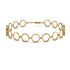 Round Gold Bracelet - Louisa No. 1