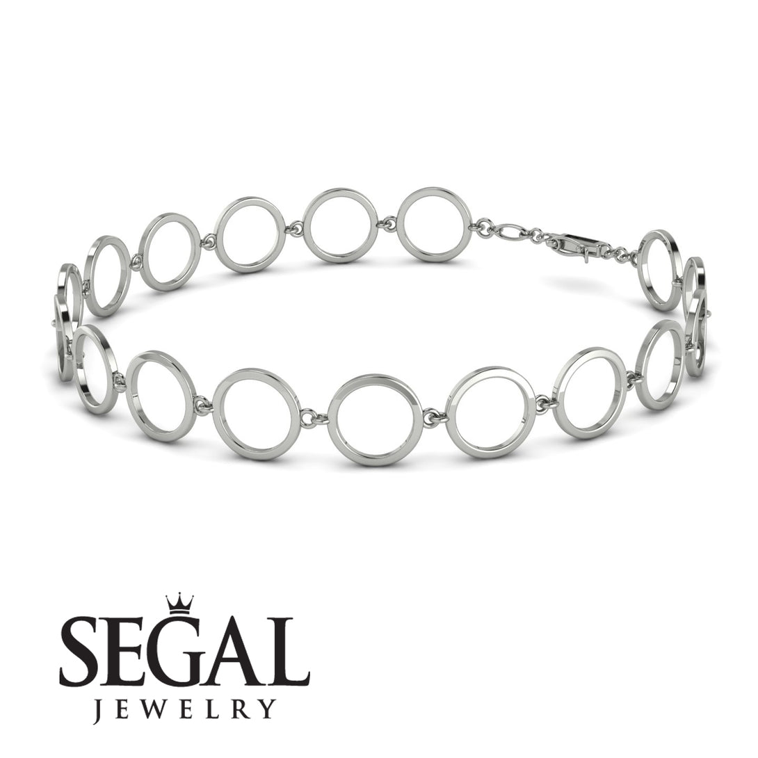 Round Gold Bracelet - Louisa No. 3