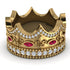 Royal Diamond Crown Ring For Men - Harold No. 10