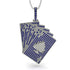 Royal Flush Poker Sapphire Necklace - Jose No. 15