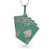 Royal Flush Poker Emerald Necklace - Jose No. 6 image 1