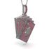 Royal Flush Poker Ruby Necklace - Jose No. 12 image 2