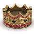 Royal Ruby Crown Ring For Men - Harold No. 52