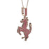Ruby Horse Necklace - Douglas No. 11