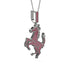 Ruby Horse Necklace - Douglas No. 12