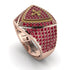 Ruby Men Signet Ring - Roger No. 29