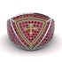 Ruby Men Signet Ring - Roger No. 30
