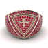 Ruby Men Signet Ring - Roger No. 32