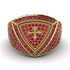 Ruby Men Signet Ring - Roger No. 28