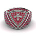 Ruby Men Signet Ring - Roger No. 36