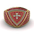 Ruby Men Signet Ring - Roger No. 34