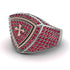 Ruby Men Signet Ring - Roger No. 33