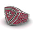 Ruby Men Signet Ring - Roger No. 36