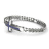 Sapphire Cross Men Chain Bracelet - Nicholas No. 15