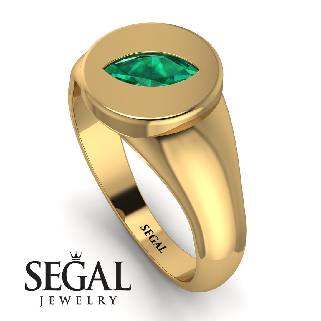 Signature Marquise Emerald Ring - Eloise No. 4