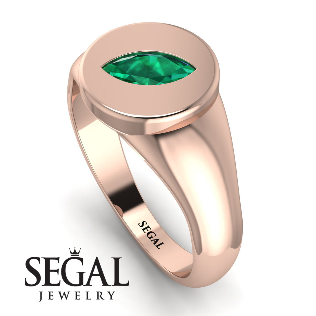 Signature Marquise Emerald Ring - Eloise No. 5