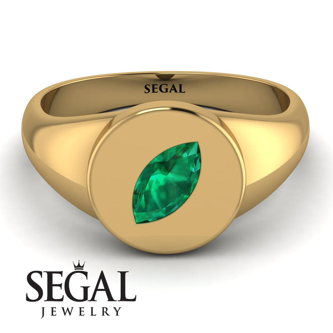 Signature Marquise Emerald Ring - Eloise No. 4