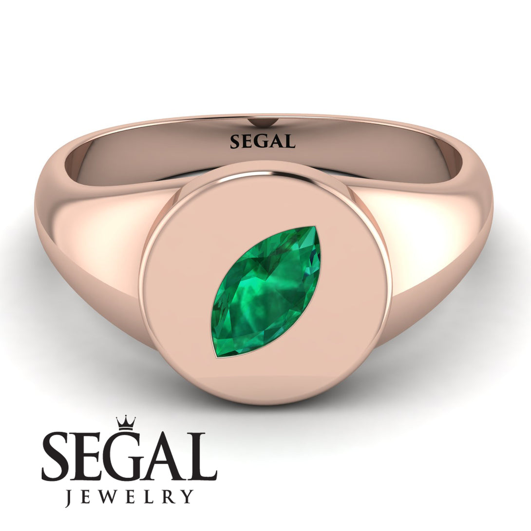 Signature Marquise Emerald Ring - Eloise No. 5