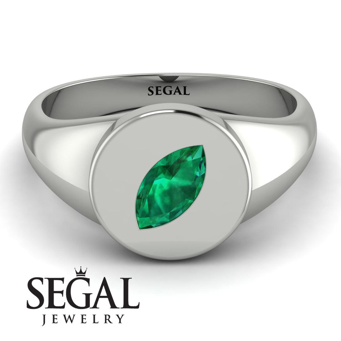 Signature Marquise Emerald Ring - Eloise No. 6