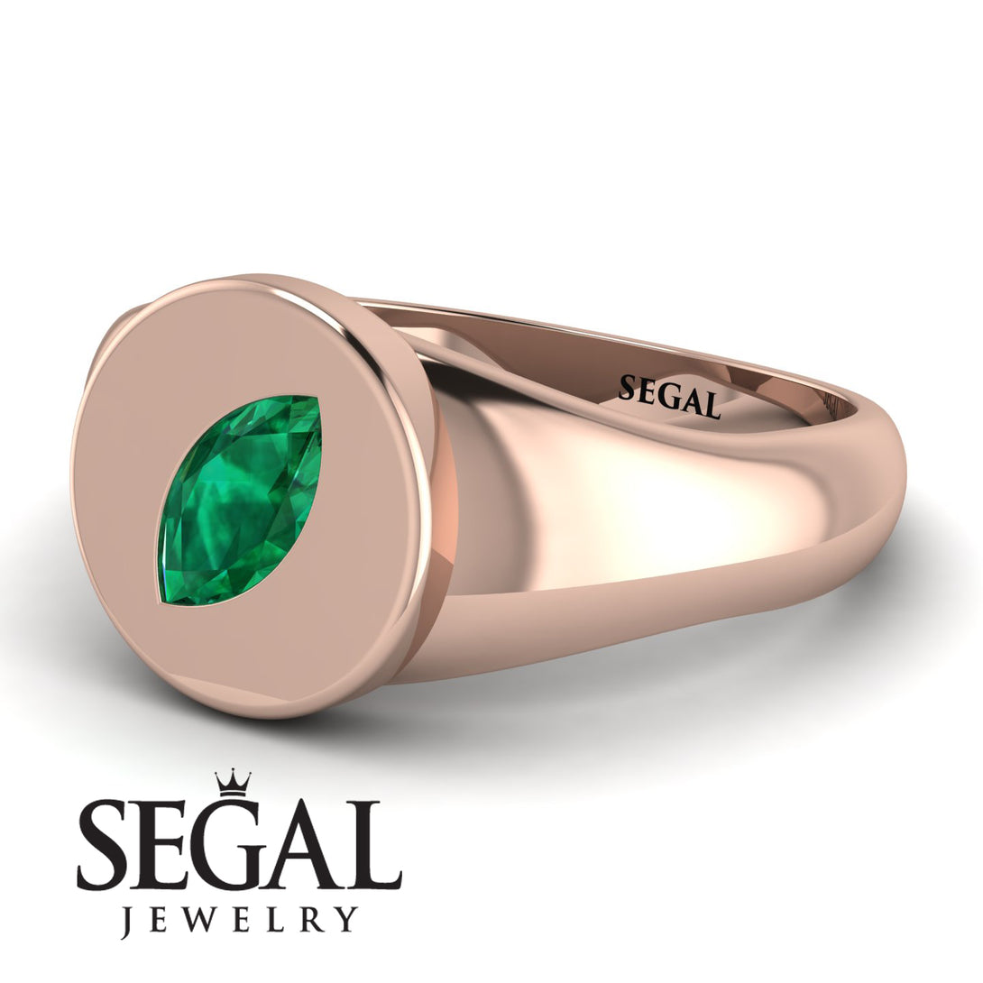 Signature Marquise Emerald Ring - Eloise No. 5
