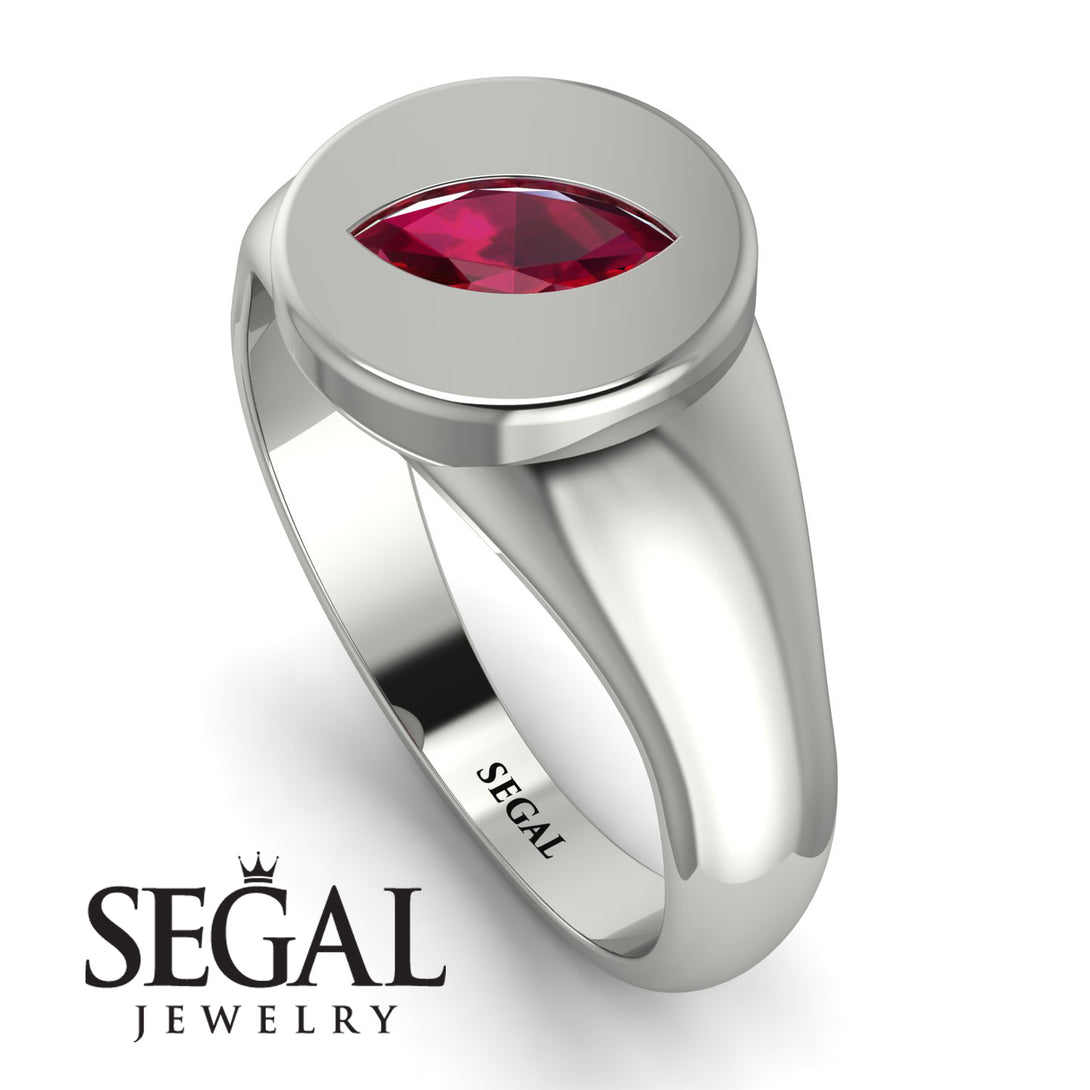 Signature Marquise Ruby Ring - Eloise No. 12