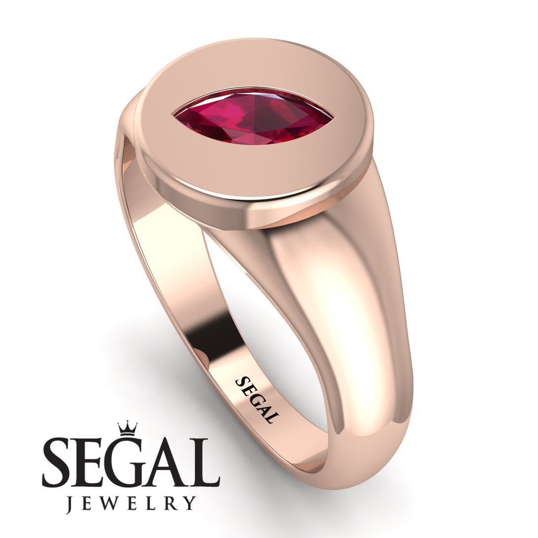 Signature Marquise Ruby Ring - Eloise No. 11