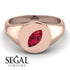 Signature Marquise Ruby Ring - Eloise No. 11