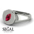 Signature Marquise Ruby Ring - Eloise No. 12