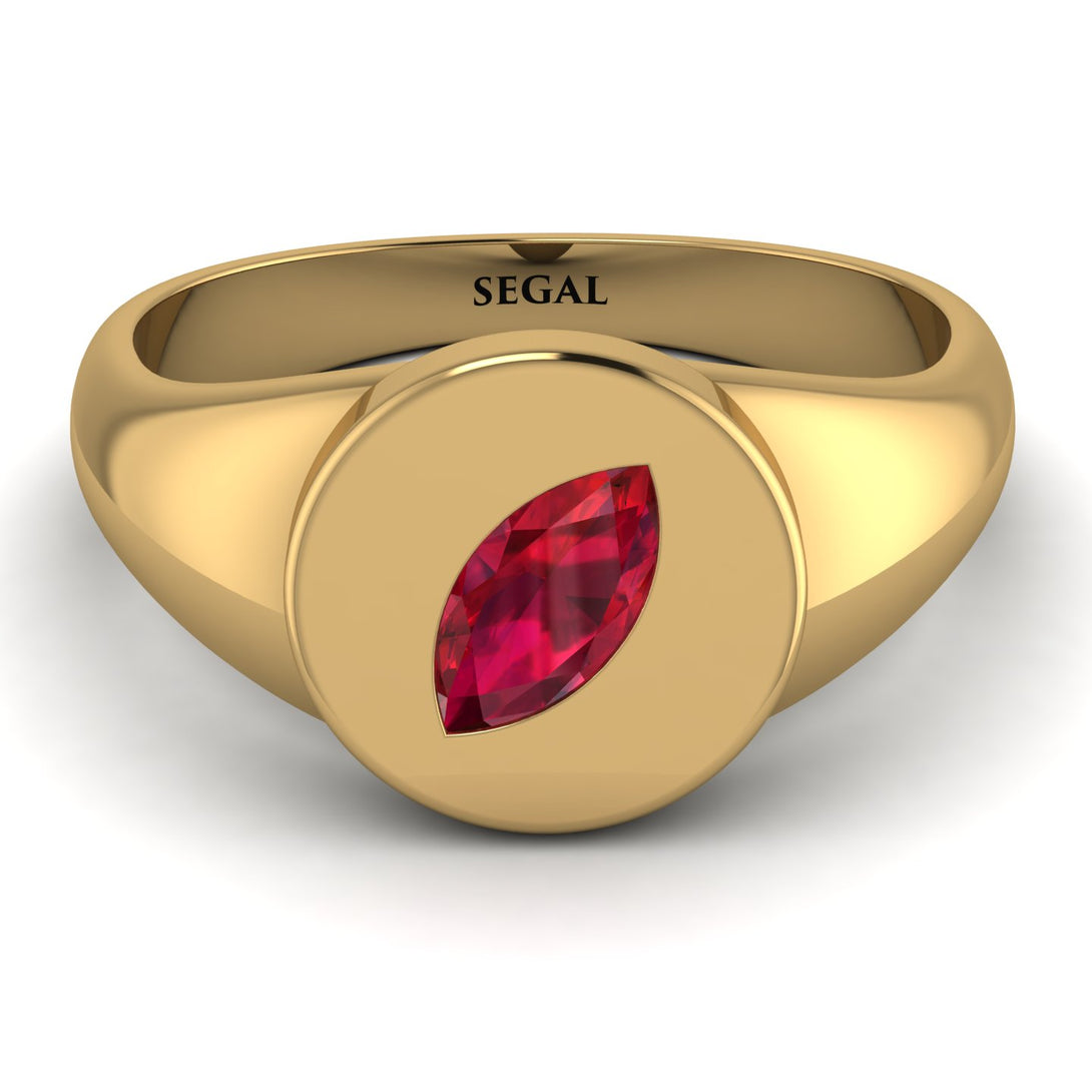 Signature Marquise Ruby Ring - Eloise No. 10