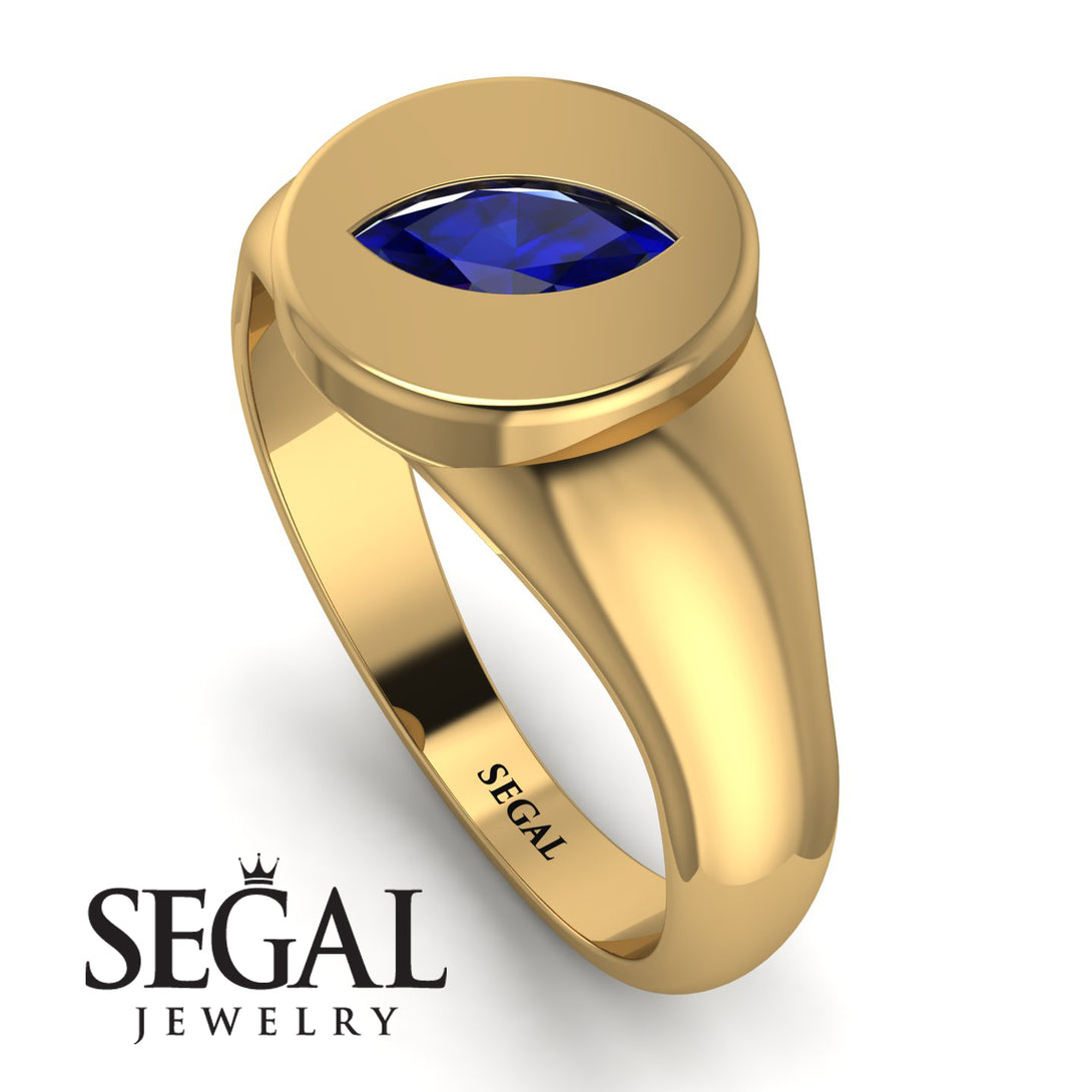 Signature Marquise Sapphire Ring - Eloise No. 13