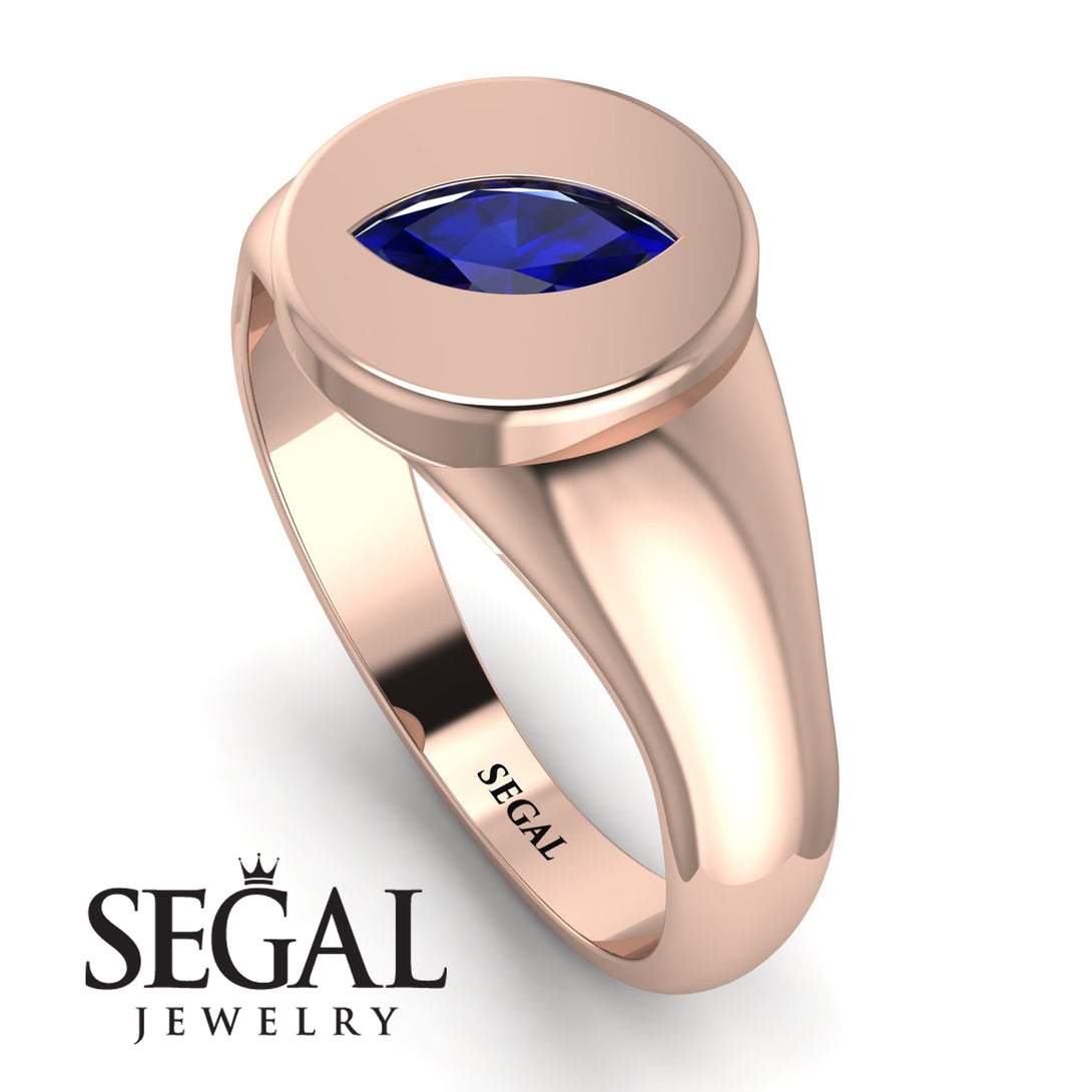 Signature Marquise Sapphire Ring - Eloise No. 14