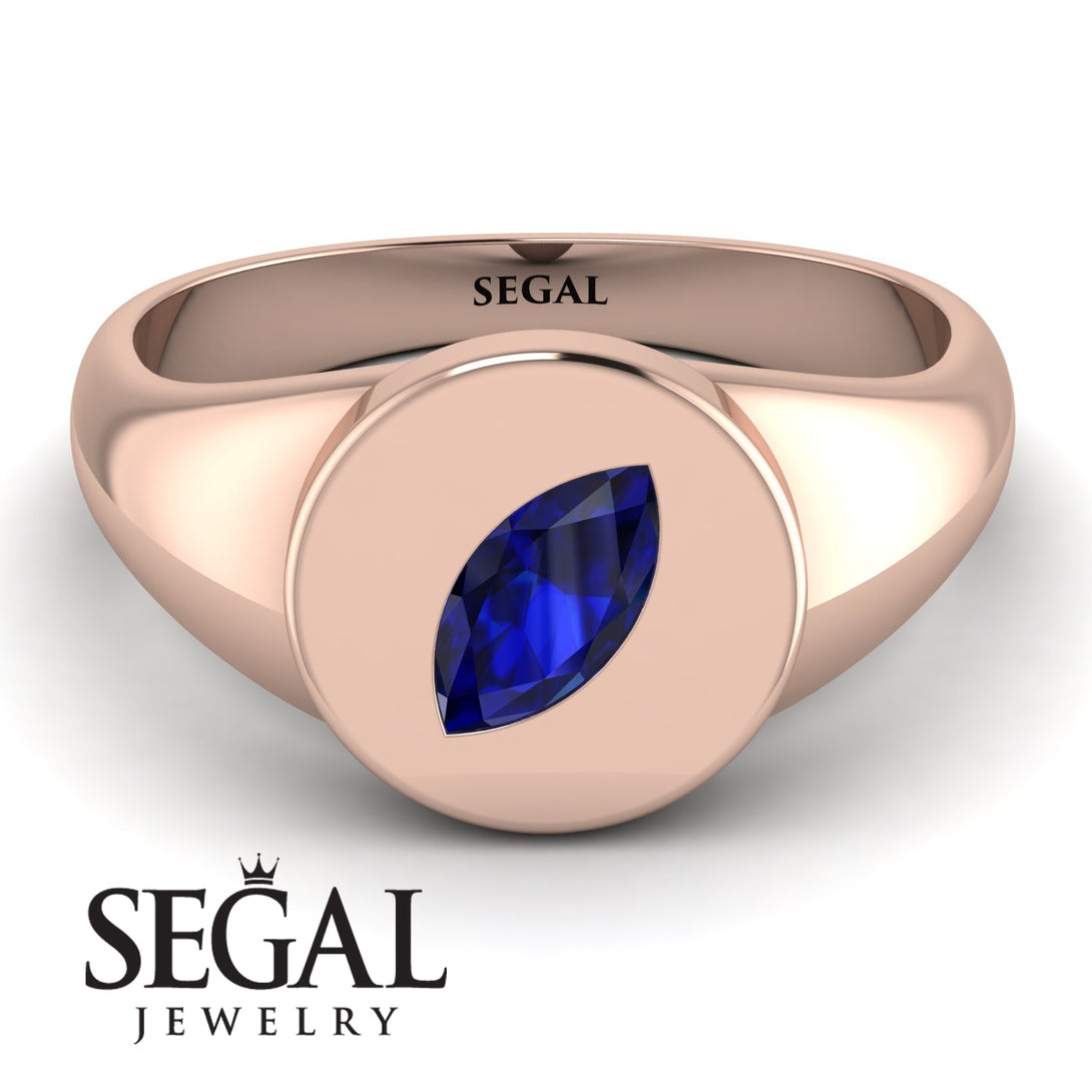 Signature Marquise Sapphire Ring - Eloise No. 14