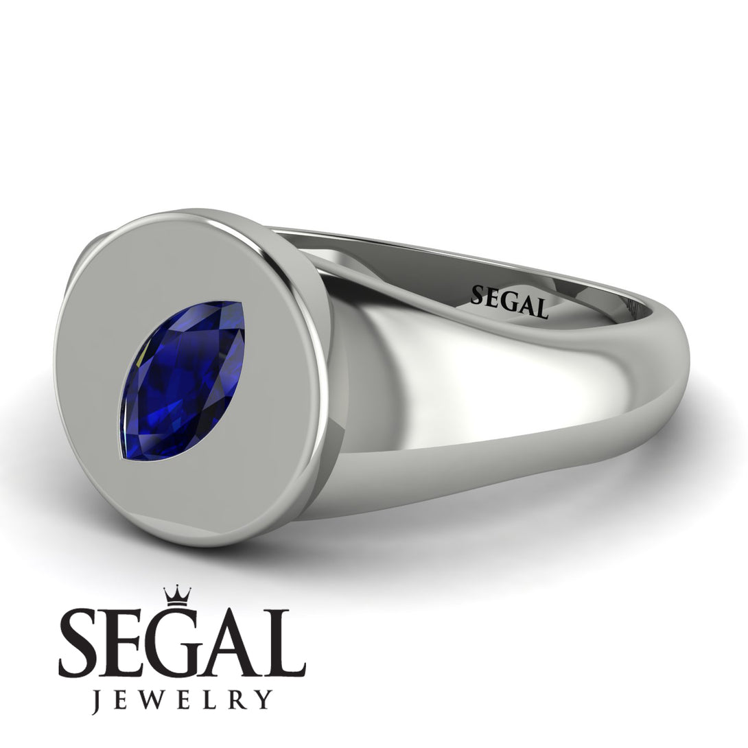 Signature Marquise Sapphire Ring - Eloise No. 15