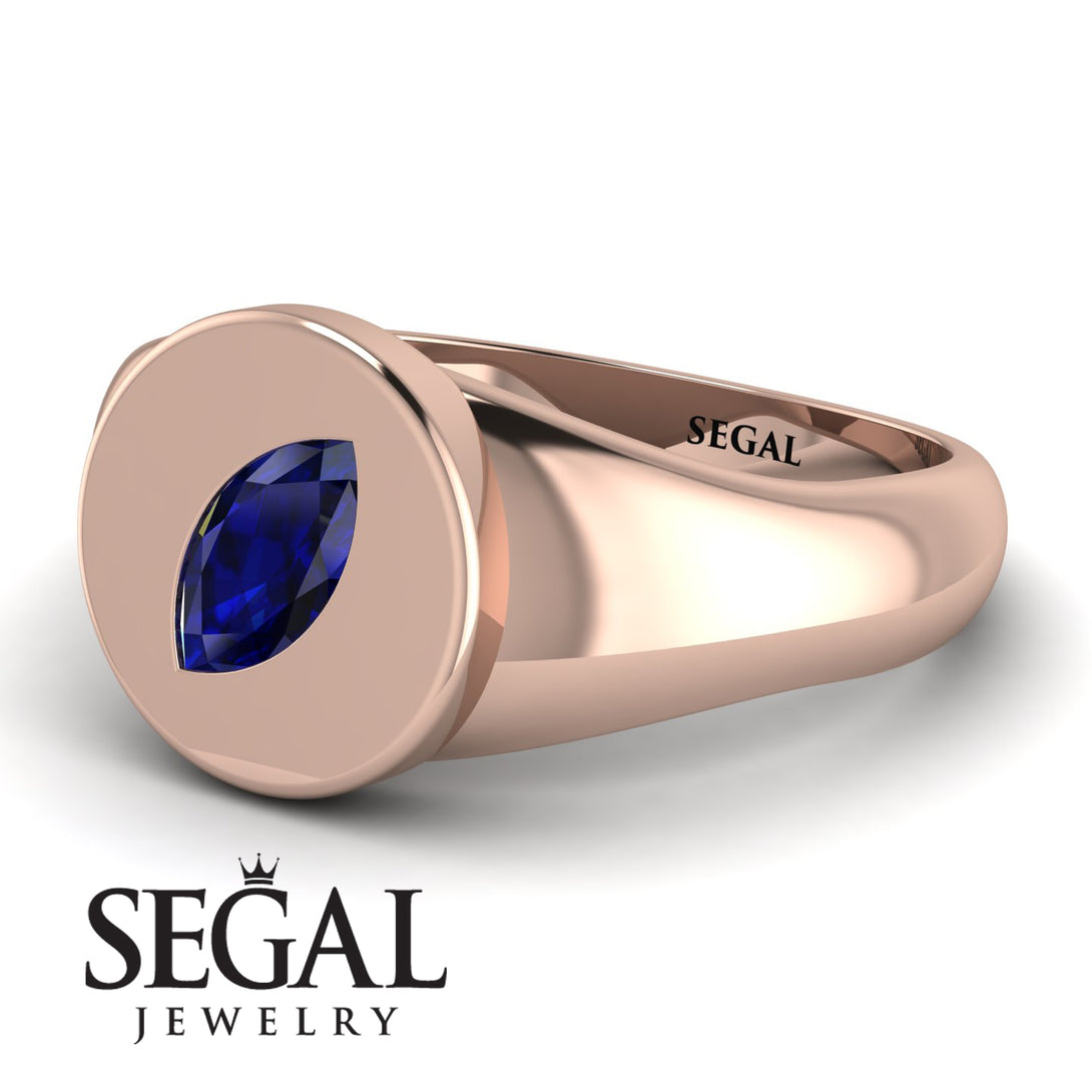 Signature Marquise Sapphire Ring - Eloise No. 14