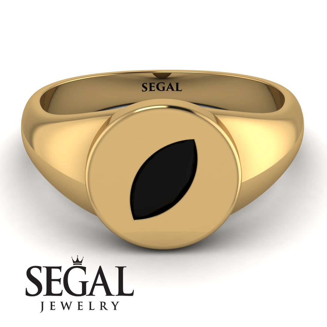 Signature Marquise Black Diamond Ring - Eloise No. 7