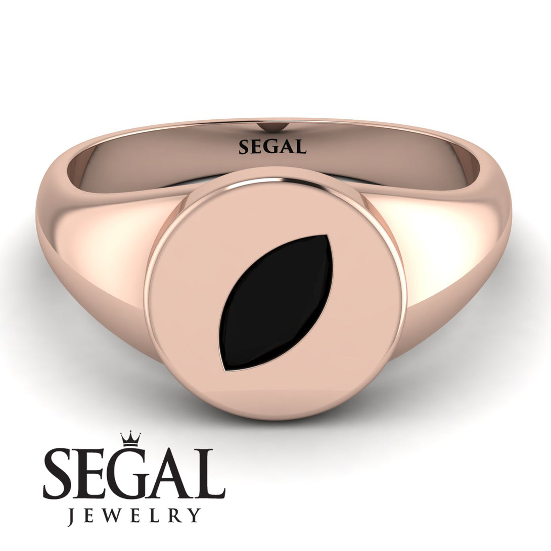 Signature Marquise Black Diamond Ring - Eloise No. 8