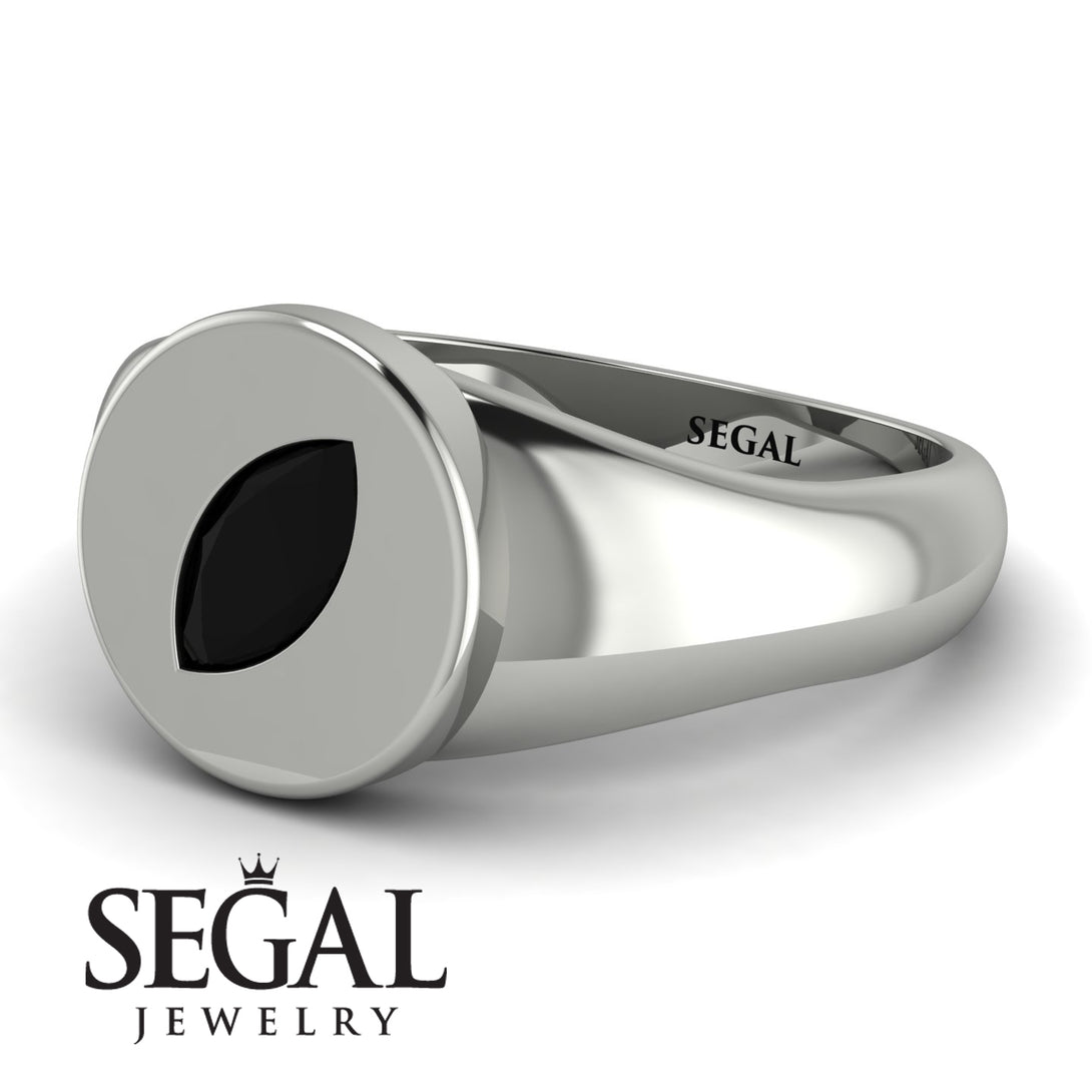 Signature Marquise Black Diamond Ring - Eloise No. 9